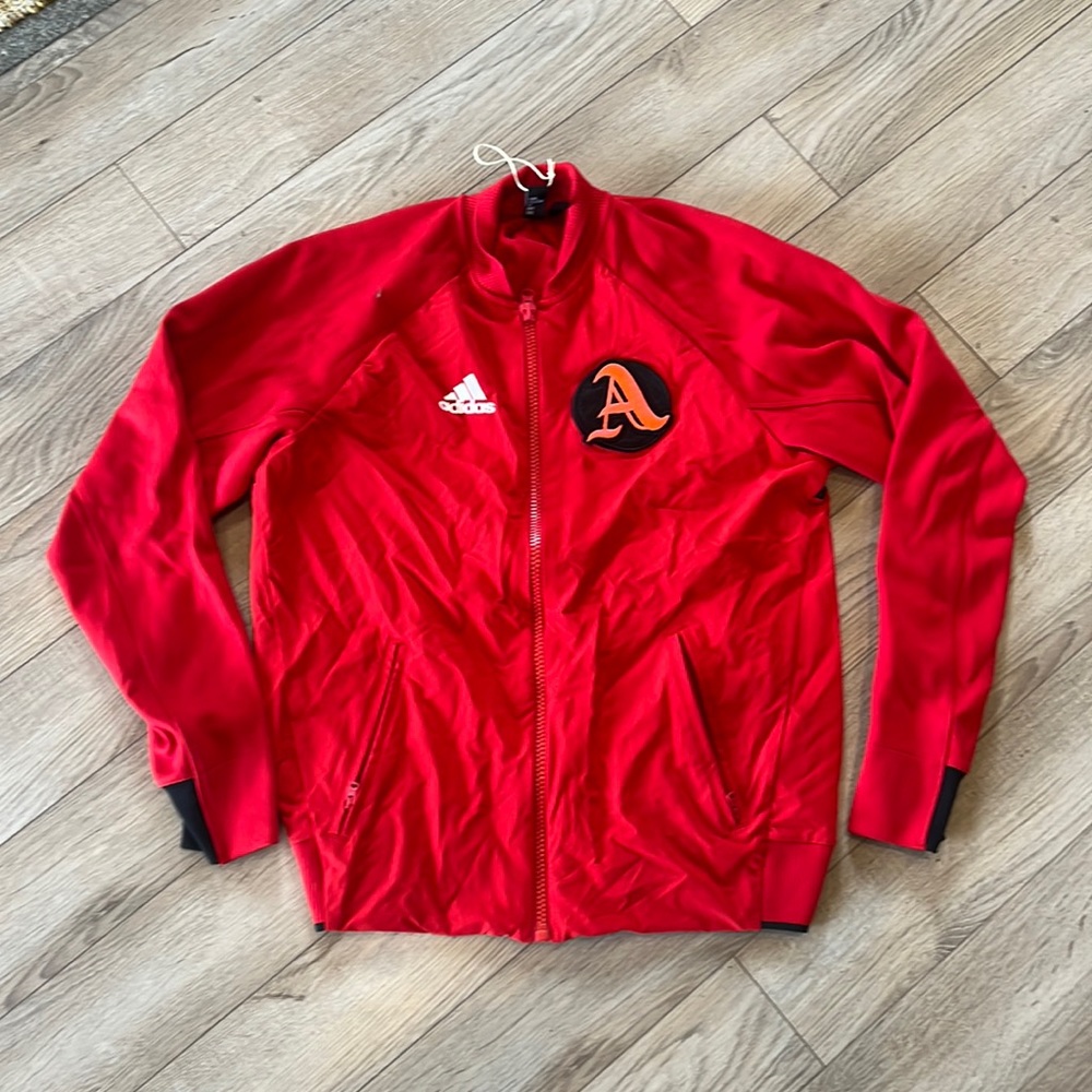NWOT Adidas letter jacket